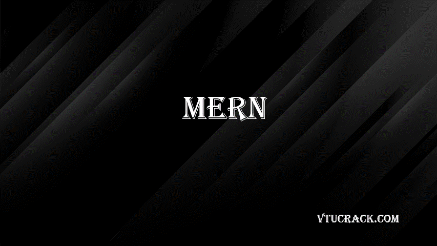 MERN (BDSL456C) - VTU Notes & Study Material